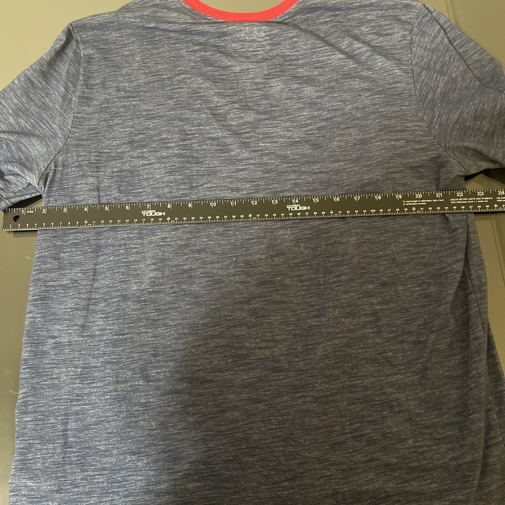 Nike New York Yankees T Shirt Mens XL New Blue Red Short Sleeve Cooperstown #235 - Picture 9 of 10